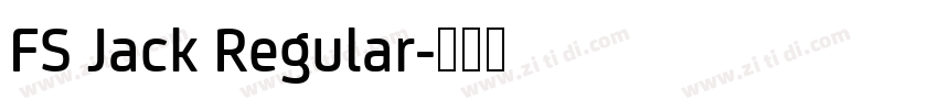 FS Jack Regular字体转换